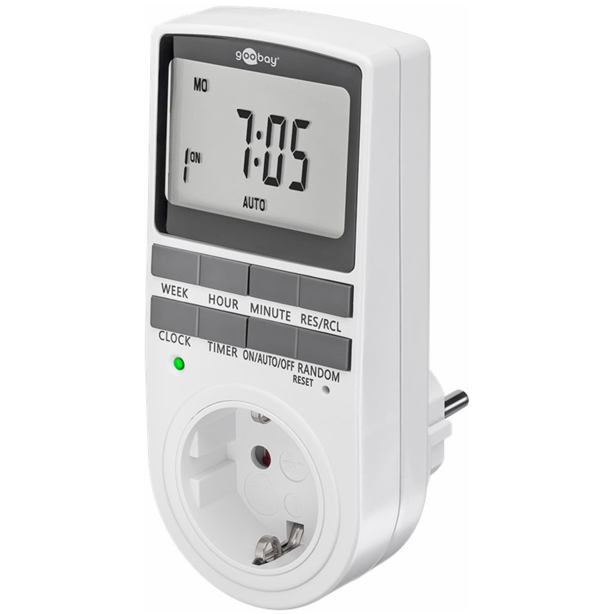 Minuterie numérique avec grand écran, minuterie programmable