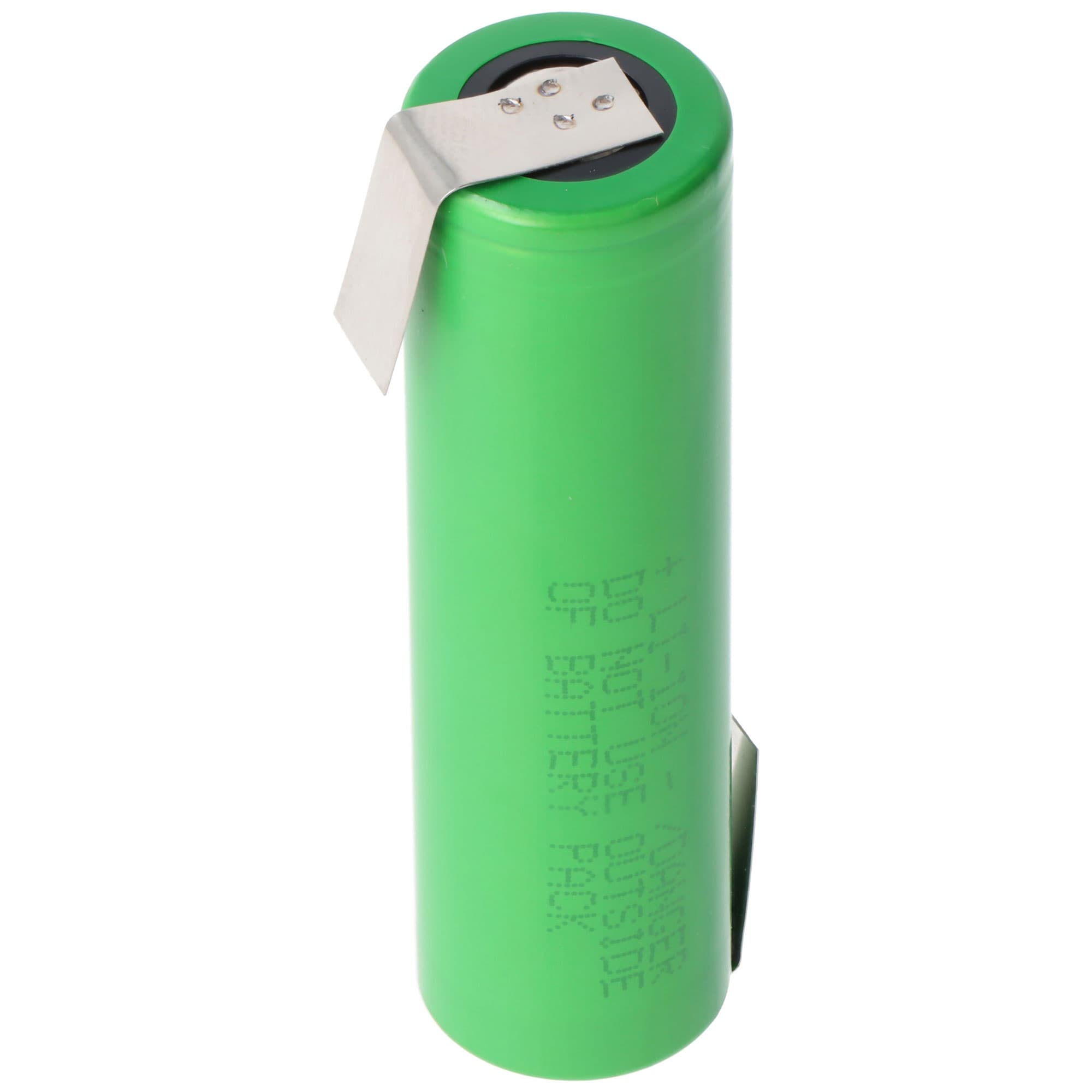 Batterie Sony Konion US18650VTC5D, 3,6 V à 3,7 V 2800 mAh, courant de sortie maximum 35 A, avec cosse à souder en forme de Z